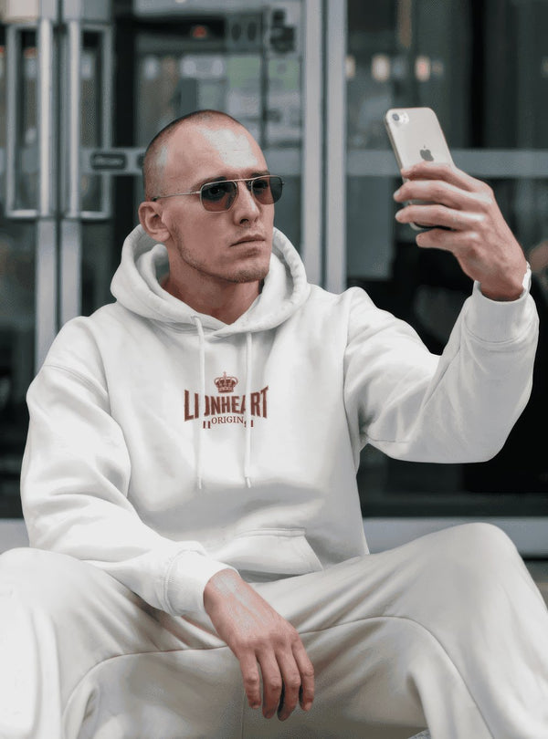 LIONHEART-ORIGIN Heritage Logo Premium Pullover Hoodie