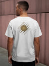 LIONHEART-ORIGINOrganic Men's Fitted T-shirt Front/Back Big Design