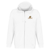 LIONHEART-ORIGIN Pullover Zip-Up Hoodie with Front Lionheart Shield Print