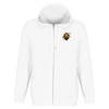 The Lioness’s Heart Zip-Up Hoodie with Front Lion Head and Back Lioness Heart Print